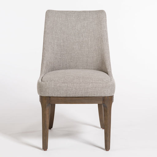 Dawson Dining Chair in Twill Granite and Distressed Beechwood - AT909-TG - GreatFurnitureDeal