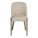 Reston Dining Chair in Woven Bisque and Distressed Beechwood - AT910-WNB - GreatFurnitureDeal