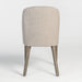Reston Dining Chair in Woven Bisque and Distressed Beechwood - AT910-WNB - GreatFurnitureDeal