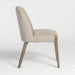 Reston Dining Chair in Woven Bisque and Distressed Beechwood - AT910-WNB - GreatFurnitureDeal