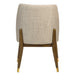 Cole Dining Chair in Herringbone Haze and Warm Walnut - AT915-HNH - GreatFurnitureDeal