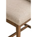 Cole Bar Stool in Herringbone Haze and Warm Walnut - AT915B-HNH - GreatFurnitureDeal