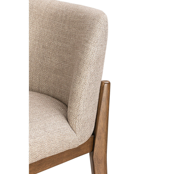 Cole Counter Stool in Herringbone Haze and Warm Walnut - AT915C-HNH - GreatFurnitureDeal