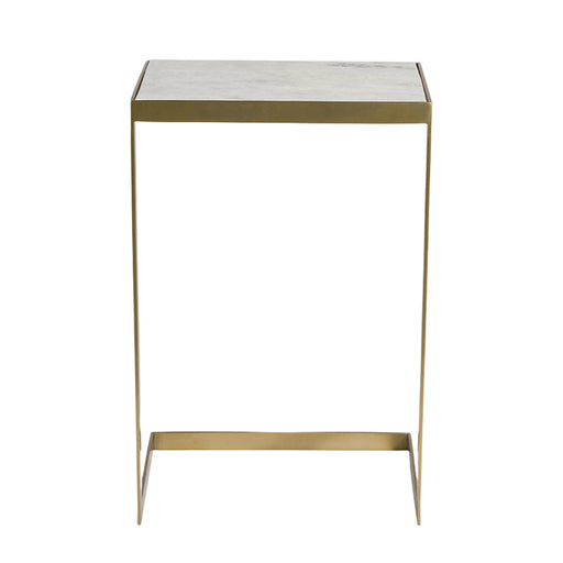 Laguna Accent Table in Siena Marble and Antique Brass - AT9211-ABF - GreatFurnitureDeal