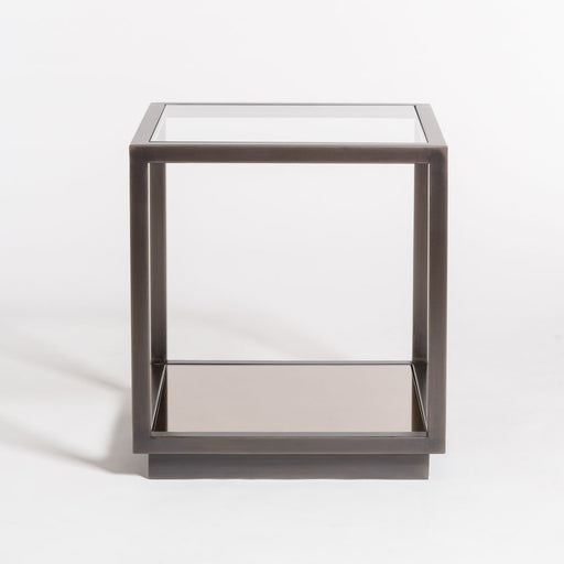 Warren End Table in Gunmetal Finish - AT9229-GMF - GreatFurnitureDeal