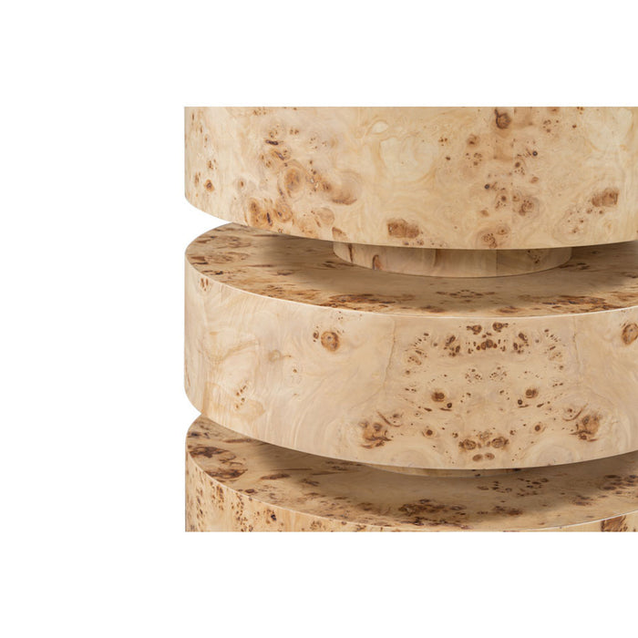 Foster Side Table in Toasted Burl - AT9273-TSB - GreatFurnitureDeal