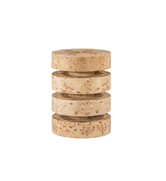 Foster Side Table in Toasted Burl - AT9273-TSB - GreatFurnitureDeal