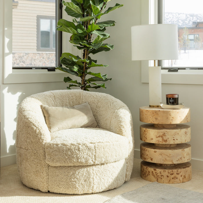 Foster Side Table in Toasted Burl - AT9273-TSB - GreatFurnitureDeal