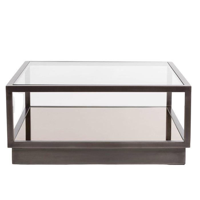 Warren Coffee Table in Gunmetal Finish - AT9329-GMF - GreatFurnitureDeal