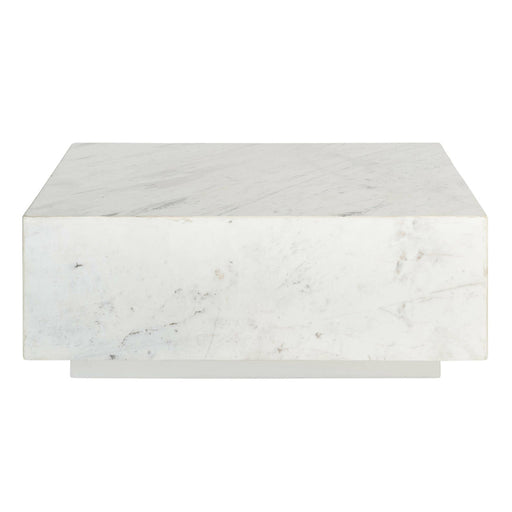 Bennett Coffee Table in Polar White Marble - AT9339-PW - GreatFurnitureDeal