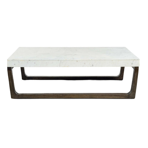 Windsor Coffee Table in Arctic Marble and Aged Ash - AT9340-AM/ADA - GreatFurnitureDeal