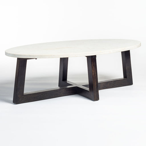 Davis Coffee Table in Arctic Marble and Aged Ash - AT9356-AM/ADA - GreatFurnitureDeal