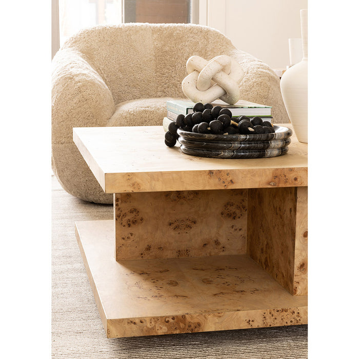 Stowe Coffee Table in Toasted Burl - AT9364-TSB - GreatFurnitureDeal