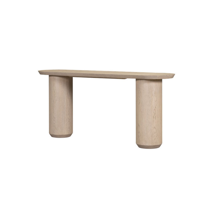 Cromwell Console Table in Raw Oak - AT9498-RWO - GreatFurnitureDeal