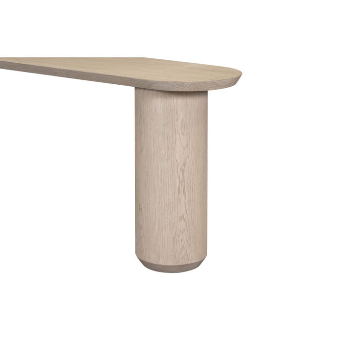 Cromwell Console Table in Raw Oak - AT9498-RWO - GreatFurnitureDeal