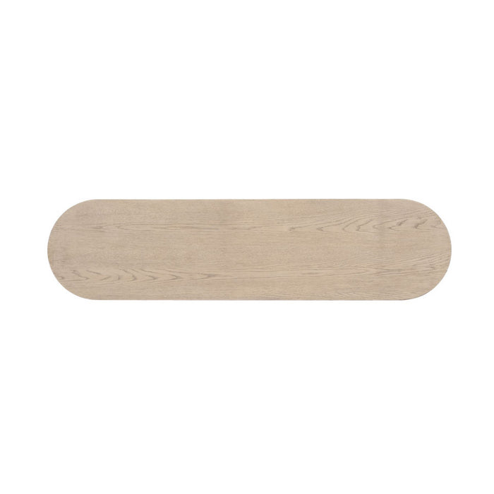 Cromwell Console Table in Raw Oak - AT9498-RWO - GreatFurnitureDeal