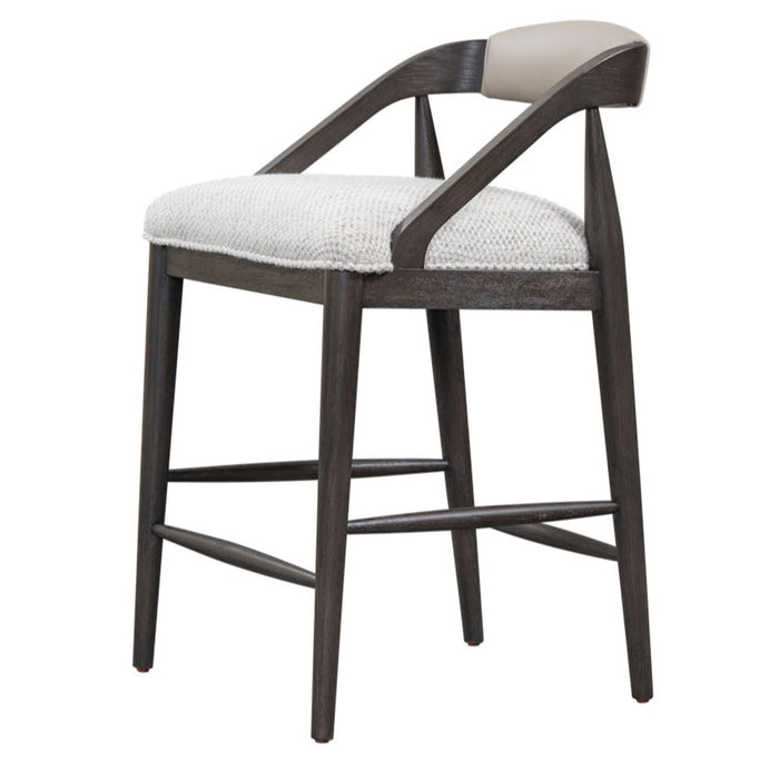 Hollister Bar Stool in Frothed Latte - AT956B-FTL/DKC - GreatFurnitureDeal