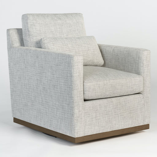 Denton Swivel Occasional Chair in Peppered Slate - AT9607-PDS - GreatFurnitureDeal