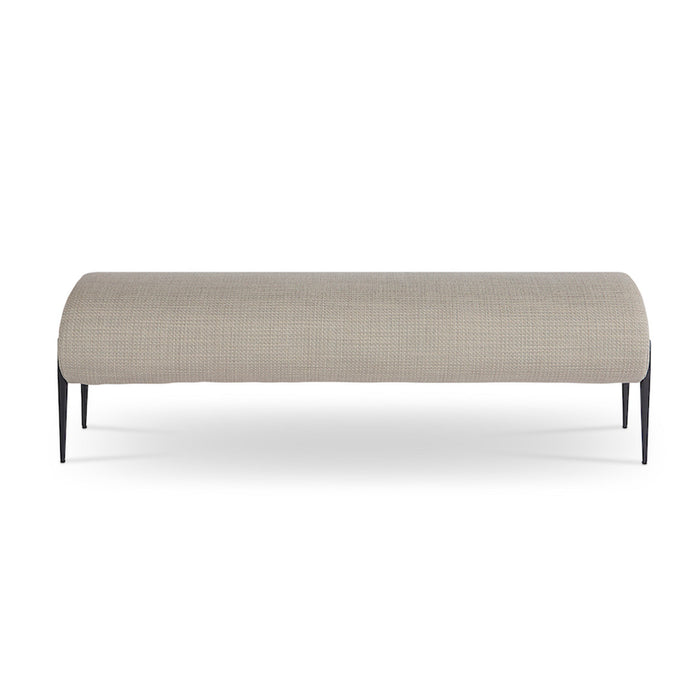 Carver Bench in Warm Dove - AT9805-WMD - GreatFurnitureDeal