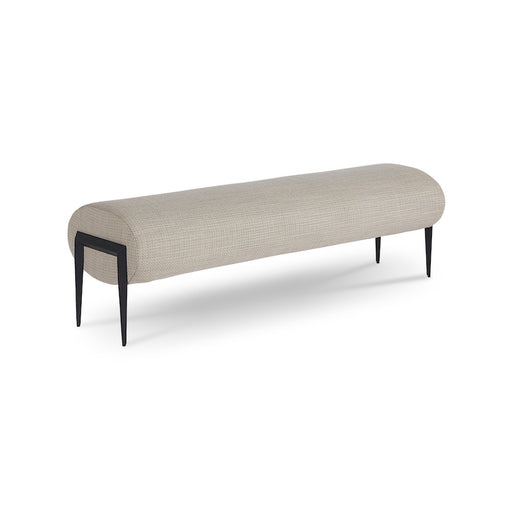 Carver Bench in Warm Dove - AT9805-WMD - GreatFurnitureDeal