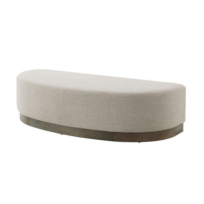 Emery Bench in Titan Tan and Dusted Stone - AT9829-TTN/DDS - GreatFurnitureDeal