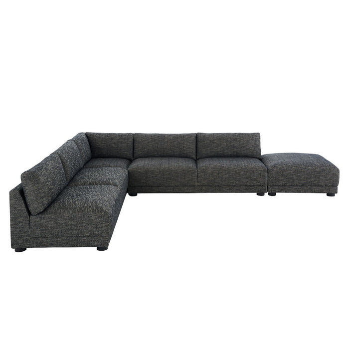 Ames ARMLESS SOFA in Night Fall - AT10943-NTF - GreatFurnitureDeal