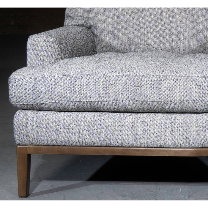 Lewis Chair in Metallic Oyster and Warm Jakarta - AT9060-MCO - GreatFurnitureDeal