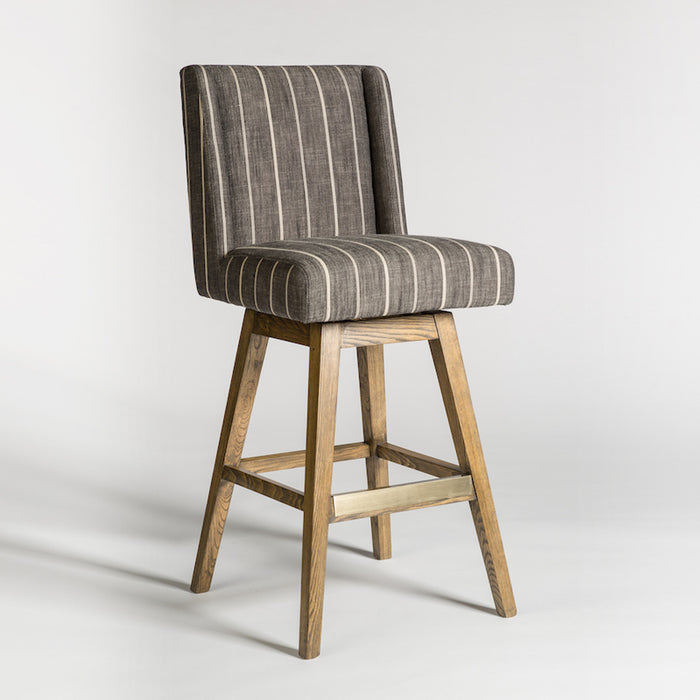 Tribeca Swivel Counter Stool in Revere Dusk and Weathered Oak - AT600C-RD - GreatFurnitureDeal
