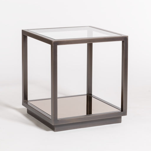 Warren End Table in Gunmetal Finish - AT9229-GMF - GreatFurnitureDeal