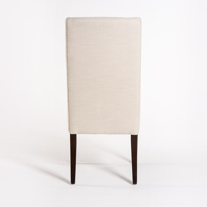 Tribeca Dining Chair in Cement Herringbone and Ebony - AT600-CH - GreatFurnitureDeal