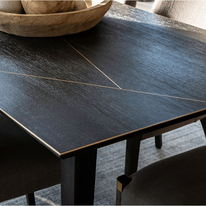 Brighton Dining Table in Brushed Carbon - AT60091-BDC - GreatFurnitureDeal