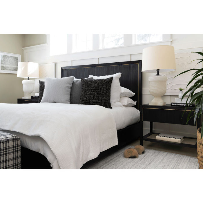 Caleb 1 Drawer Nightstand in Onyx Oak - AT20900-OXO - GreatFurnitureDeal