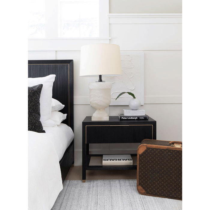 Caleb 1 Drawer Nightstand in Onyx Oak - AT20900-OXO - GreatFurnitureDeal