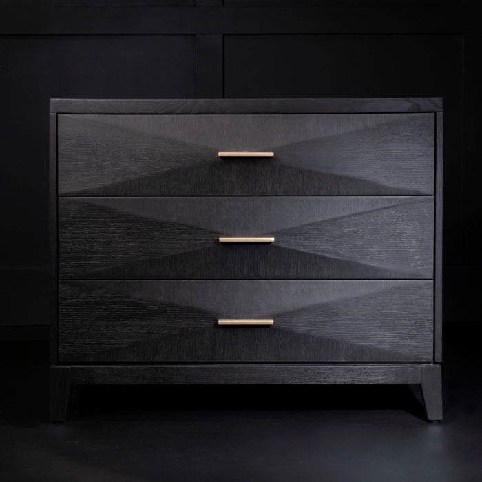 Forrest 3 Drawer Nightstand in Onyx Oak - AT20800-OXO - GreatFurnitureDeal