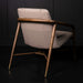 Remi Occasional Chair in Subtle Beige and Warm Walnut - AT9046-SBE - GreatFurnitureDeal