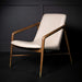 Remi Occasional Chair in Subtle Beige and Warm Walnut - AT9046-SBE - GreatFurnitureDeal