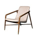 Remi Occasional Chair in Subtle Beige and Warm Walnut - AT9046-SBE - GreatFurnitureDeal