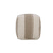 Barret Small Pouf Ottoman in Froth Toffee - AT071-FRT - GreatFurnitureDeal