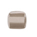Barret Small Pouf Ottoman in Froth Toffee - AT071-FRT - GreatFurnitureDeal