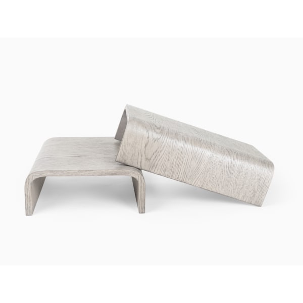 Clyde Arm Table in Dusted Stone - AT099-DDS - GreatFurnitureDeal
