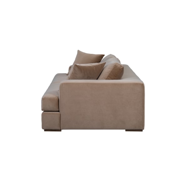 Clyde Sofa in Toffee Velvet - AT10366-TFV/MMC - GreatFurnitureDeal