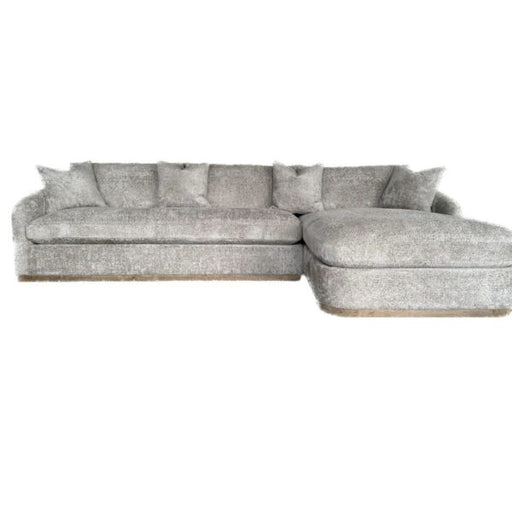 RAF Beckham Sectional in Fethered Steel - AT15102-FDS - GreatFurnitureDeal