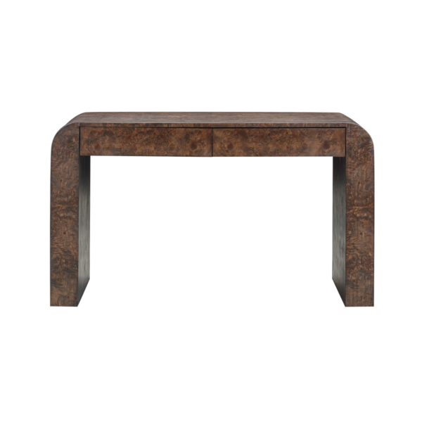 Marlowe Desk in Chocolate Burl - AT182-CTB - GreatFurnitureDeal