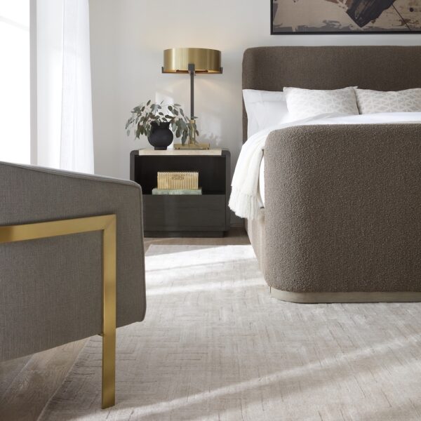 Slade One Drawer Nightstand in Light Limestone and Dark Cinder - AT20280-DKC/LTL - GreatFurnitureDeal