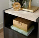 Slade One Drawer Nightstand in Light Limestone and Dark Cinder - AT20280-DKC/LTL - GreatFurnitureDeal
