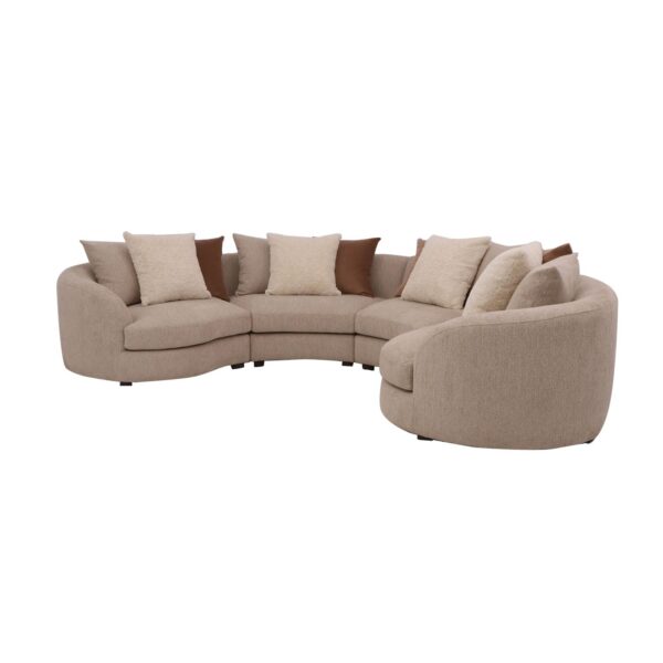 Cleo Modular Sectional Sofa in Timber Taupe - AT23103-TRT - GreatFurnitureDeal