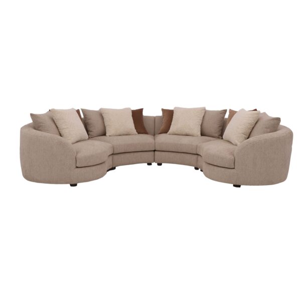 Cleo Modular Sectional Sofa in Timber Taupe - AT23103-TRT - GreatFurnitureDeal