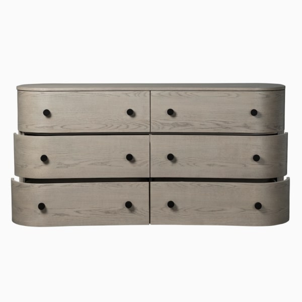 Emery Six Drawer Dresser in Dusted Stone - AT30290-DDS - GreatFurnitureDeal