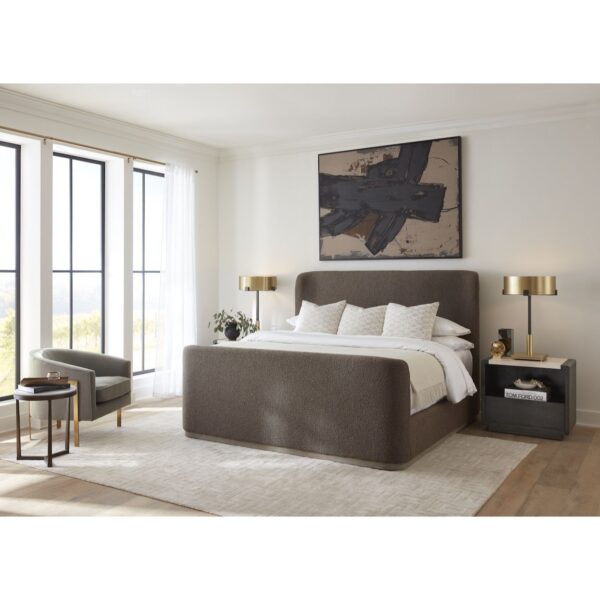 Avery King Bed in River Stone - AT40100K-RRS - GreatFurnitureDeal