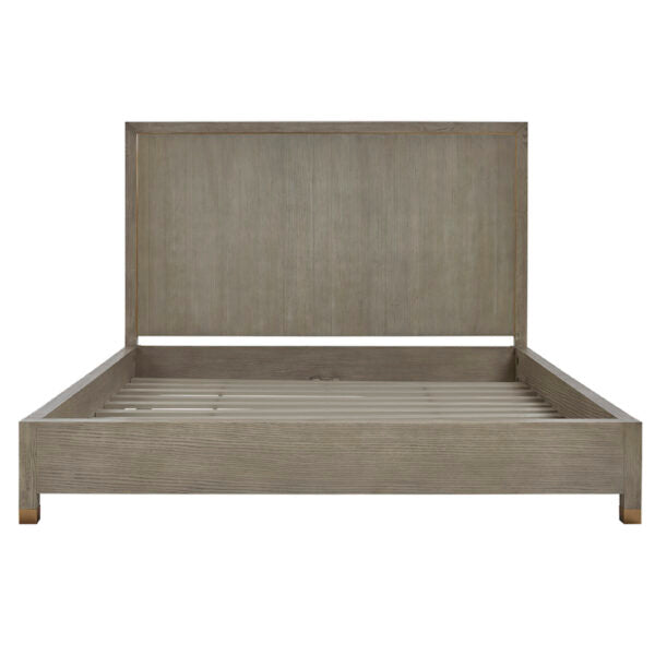 Caleb Queen Bed in Brushed Smoke - AT40240Q-BRS - GreatFurnitureDeal